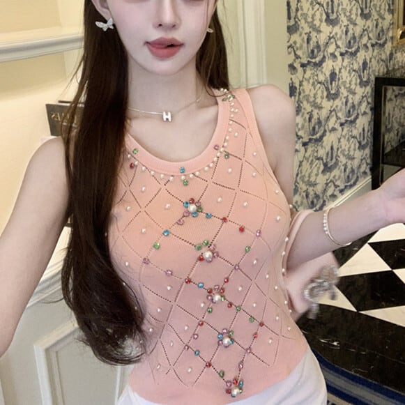 トップス MASA tops】ニットキャミソール M24085 – NANASTYLE