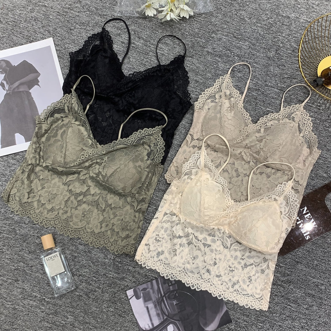 【tops】レースカップ付きキャミソール　M29716