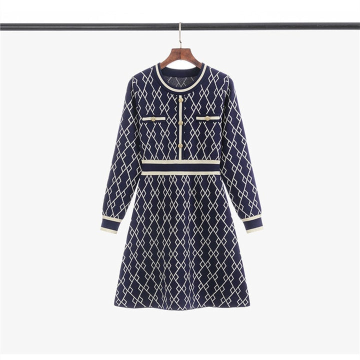 【dress】ニットワンピース　M25462