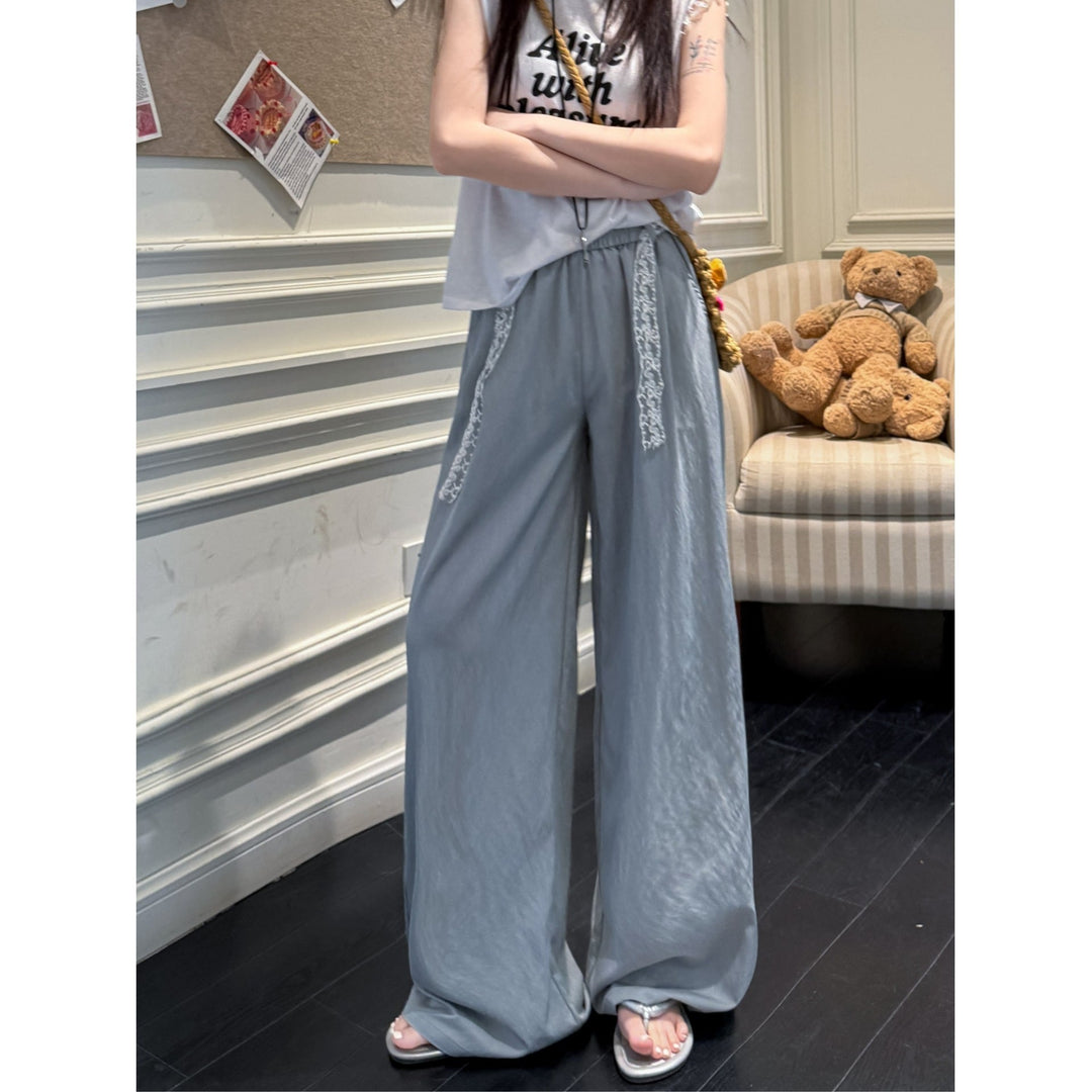 【bottoms】カジュアルワイドパンツ　M29850