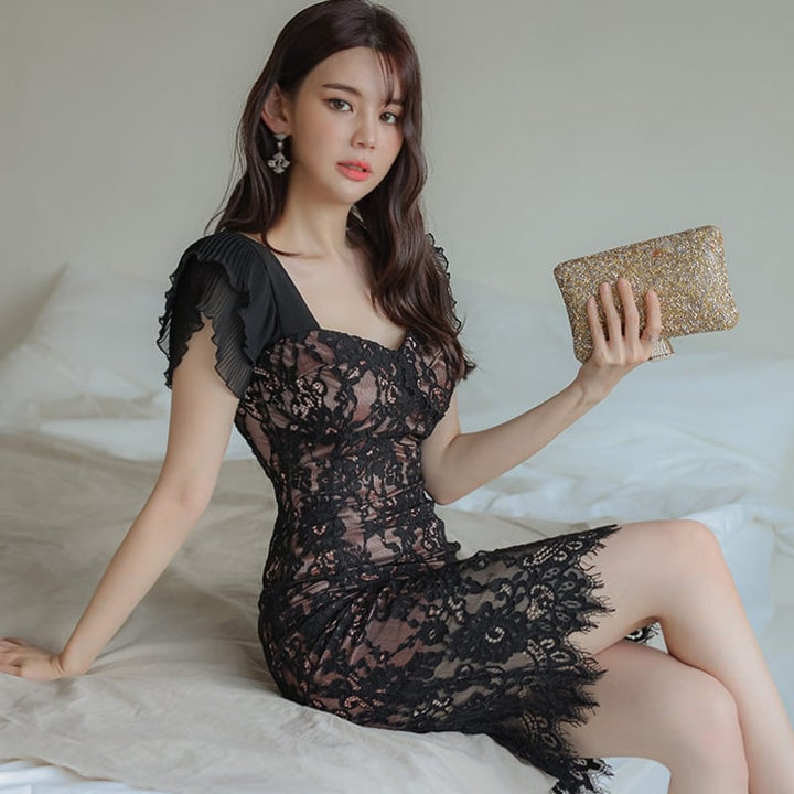 【dress】レースワンピース　M21720