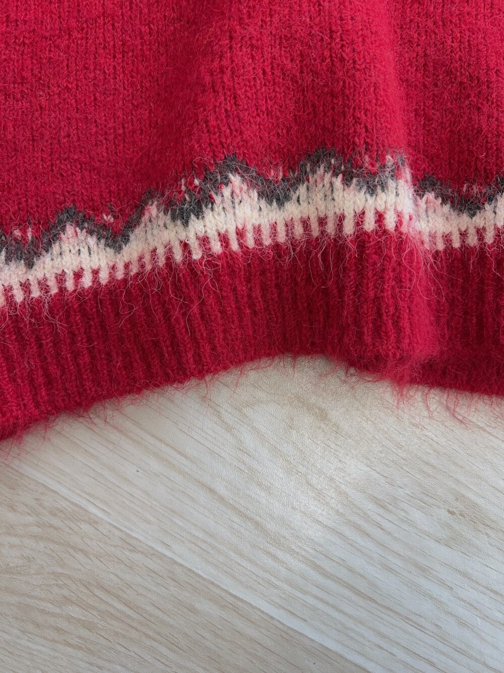 【tops】クルーネックニットセーター　M27109