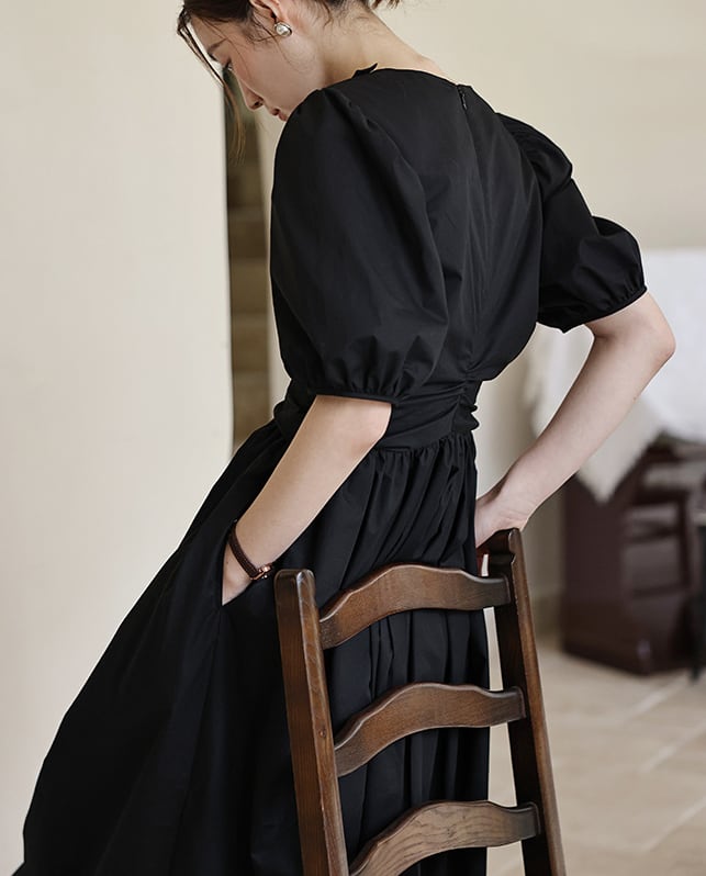 【dress】着回し最強肌触りいい デートワンピース韓国系超人気　M16854
