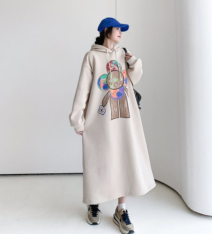 【dress】裹起毛カジュアルワンピース　M18581