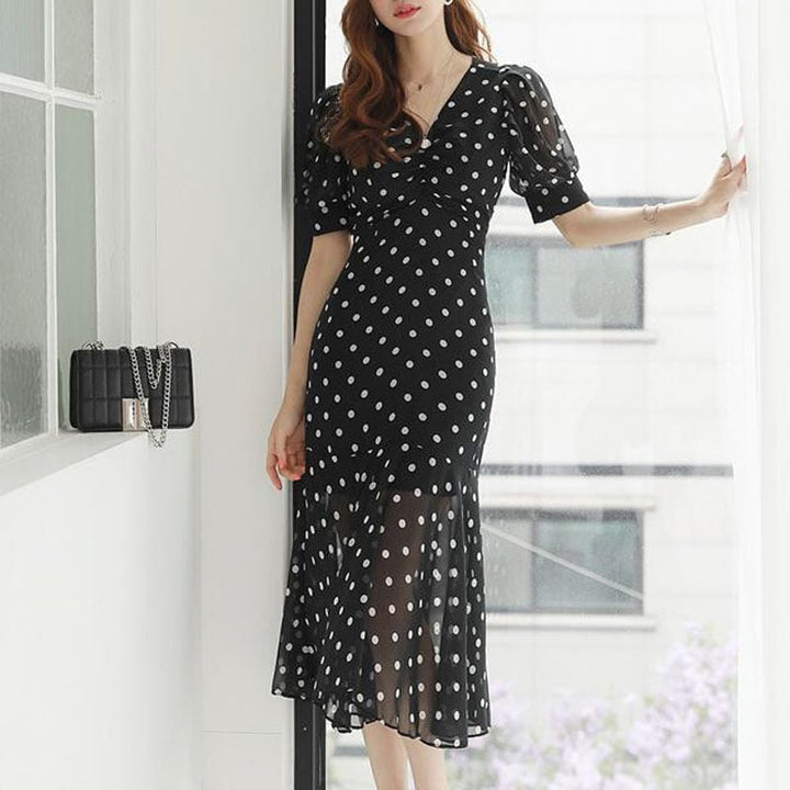 【dress】マーメイドワンピース　M25228