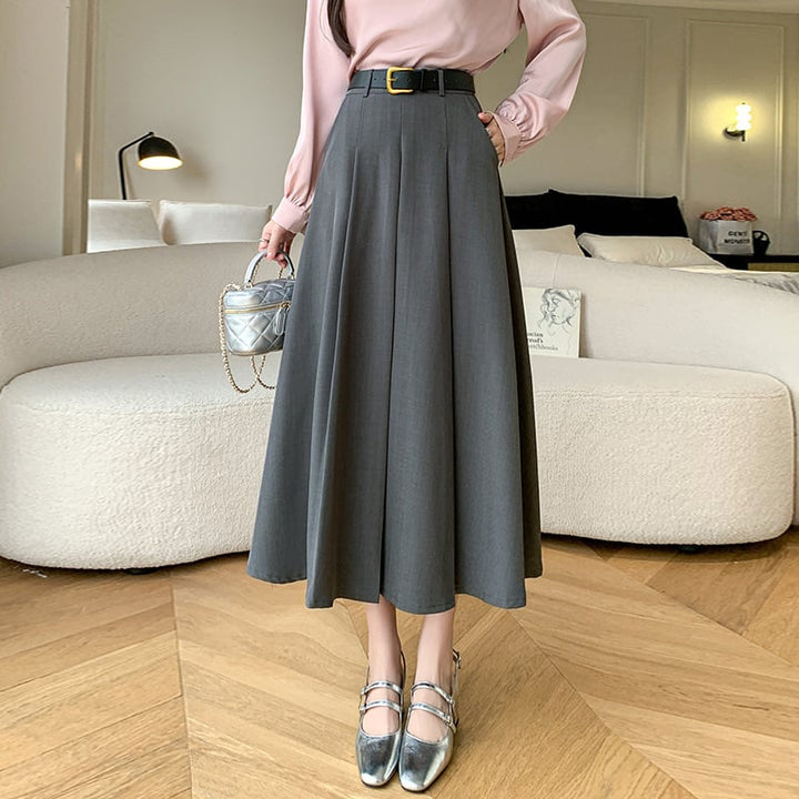 【bottoms】ロング丈スカート　M25632