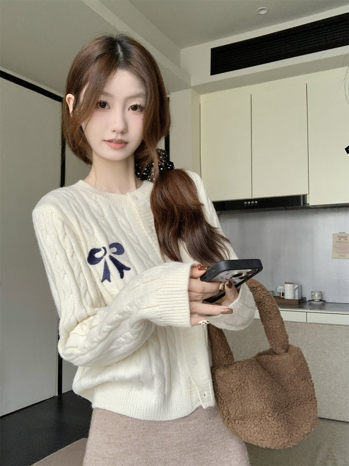 【outer】ニットカーデ　M26922
