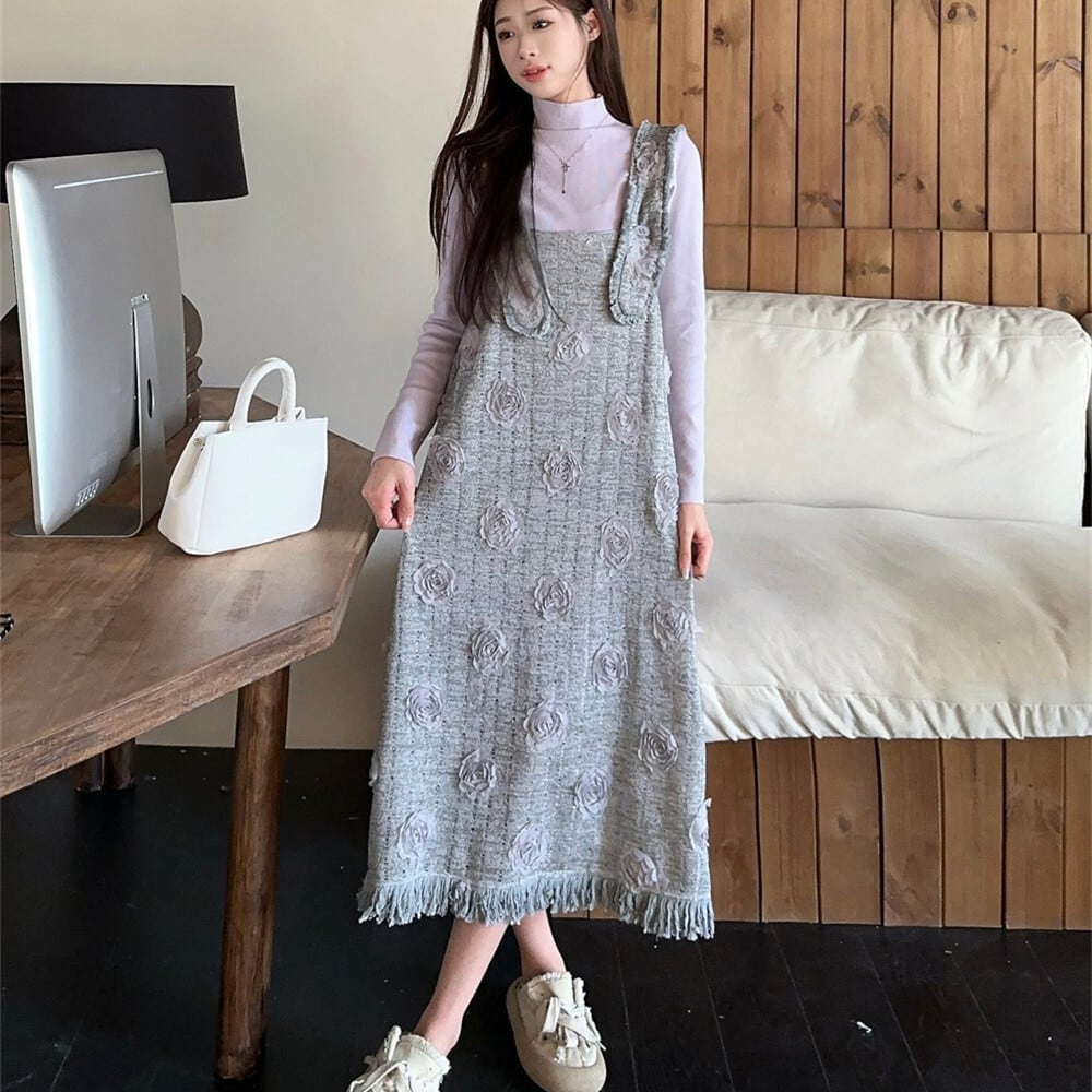 【set】トップス×キャミワンピースセット　M26980