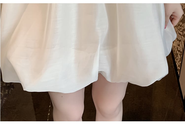 【dress】気質満点 エレガントリボン付きデートワンピース　M17246