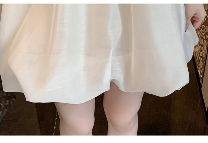 【dress】気質満点 エレガントリボン付きデートワンピース　M17246