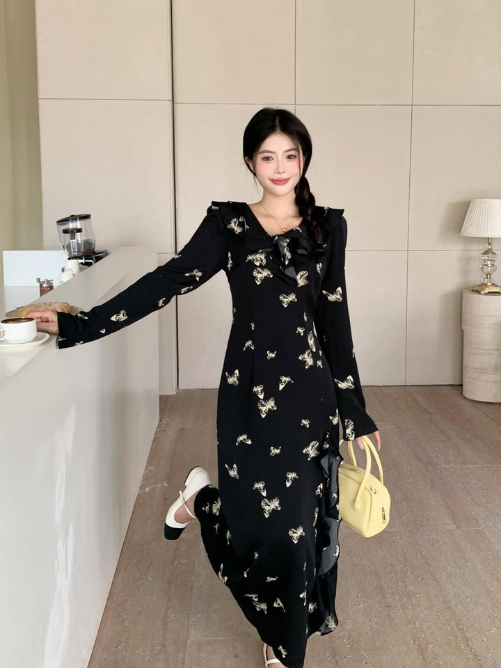 【dress】フリルワンピース　M26458