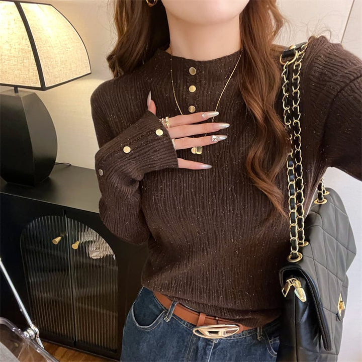 【tops】ニットトップス　M26757