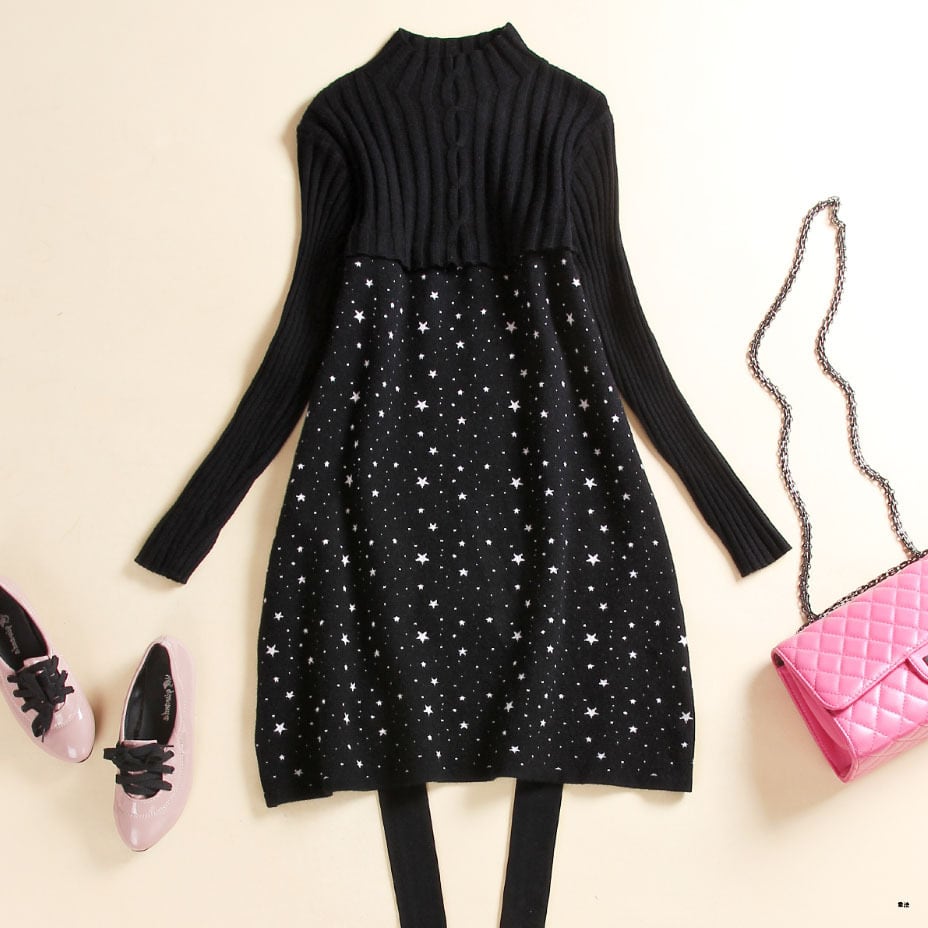 【dress】ニットワンピース　M26630