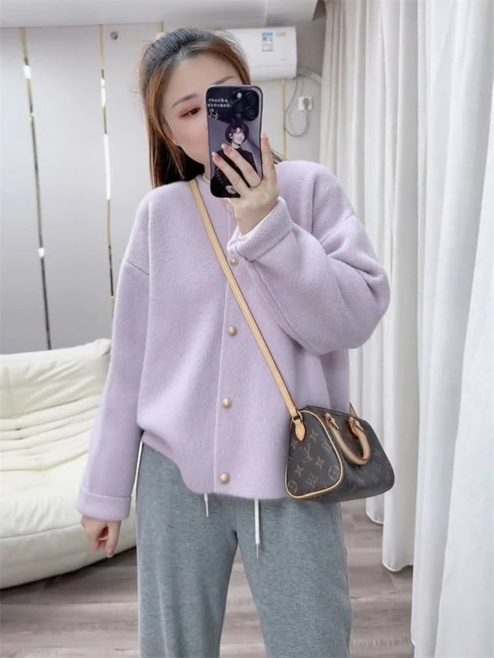 【outer】ニットカーデ　M25960