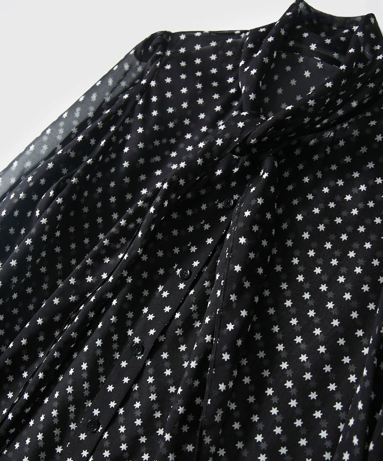 【tops】ボウタイブラウス　M29616