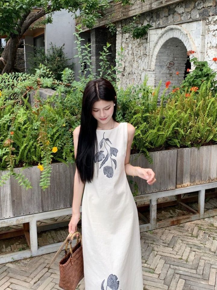 【dress】ノースリーブワンピース　M24528