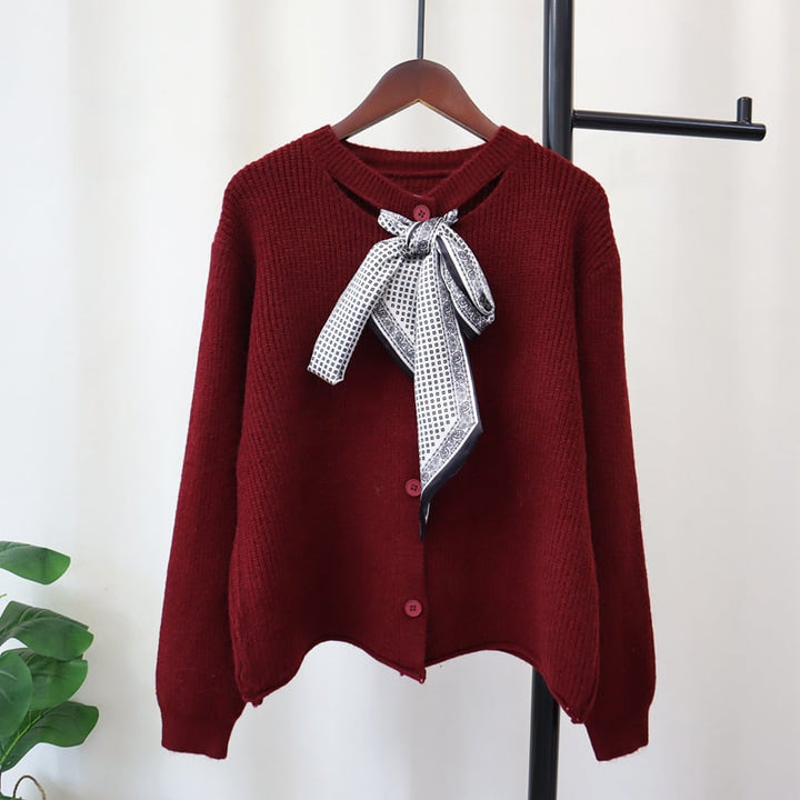 【outer】ニットカーデ　M26786