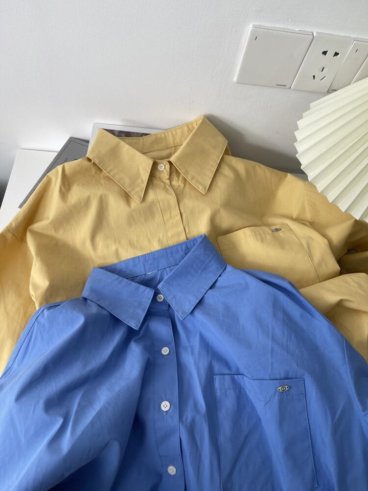 【tops】カラーシャツ　M29894