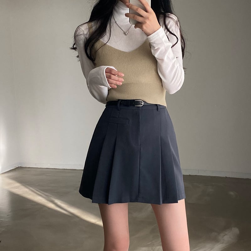 【tops】ニットキャミソール　M26659