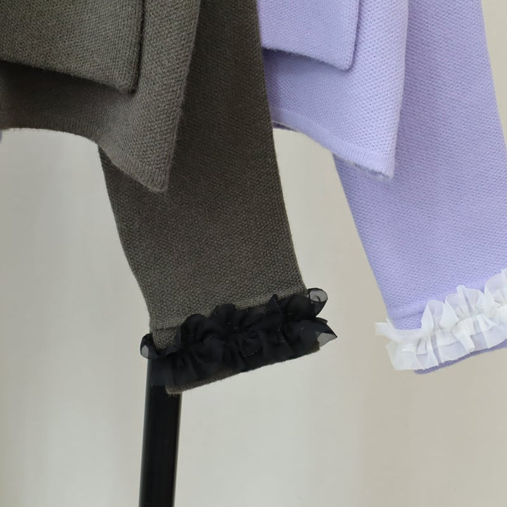 【outer】ファスナーニットカーデ　M26461