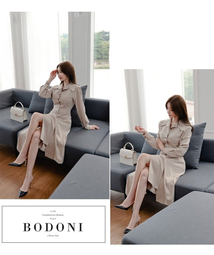 【dress】女性力を高める～OL、通勤デートワンピース　M17281