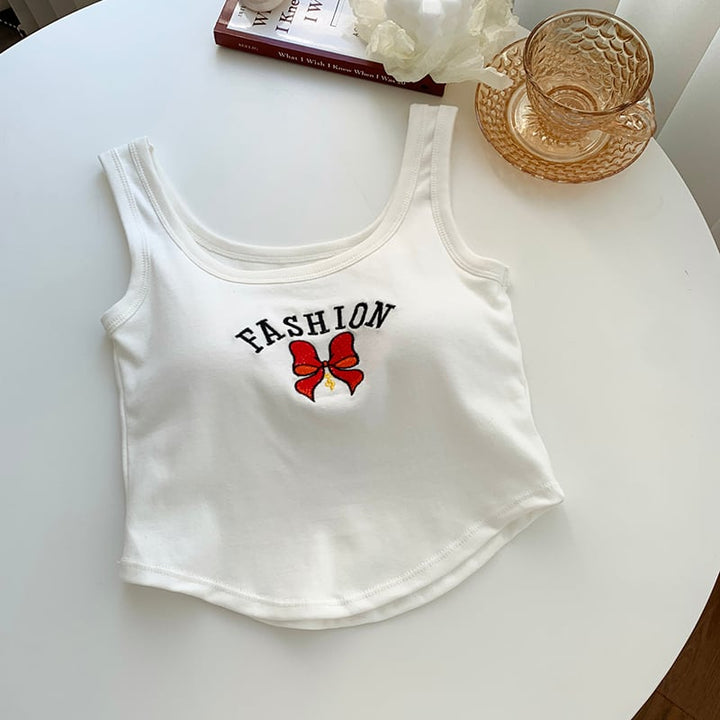 【tops】プリントキャミソール　M25085