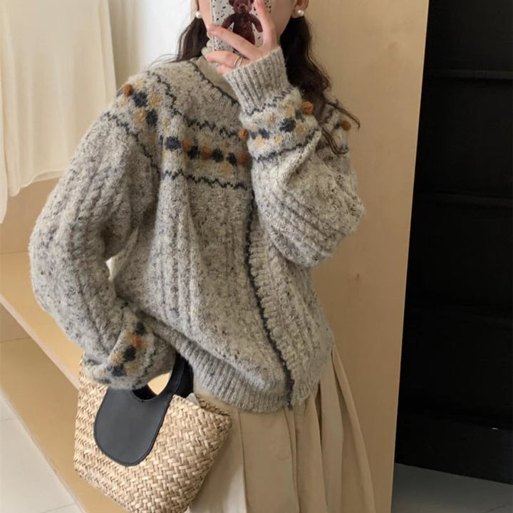 【outer】ニットカーデ　M25638