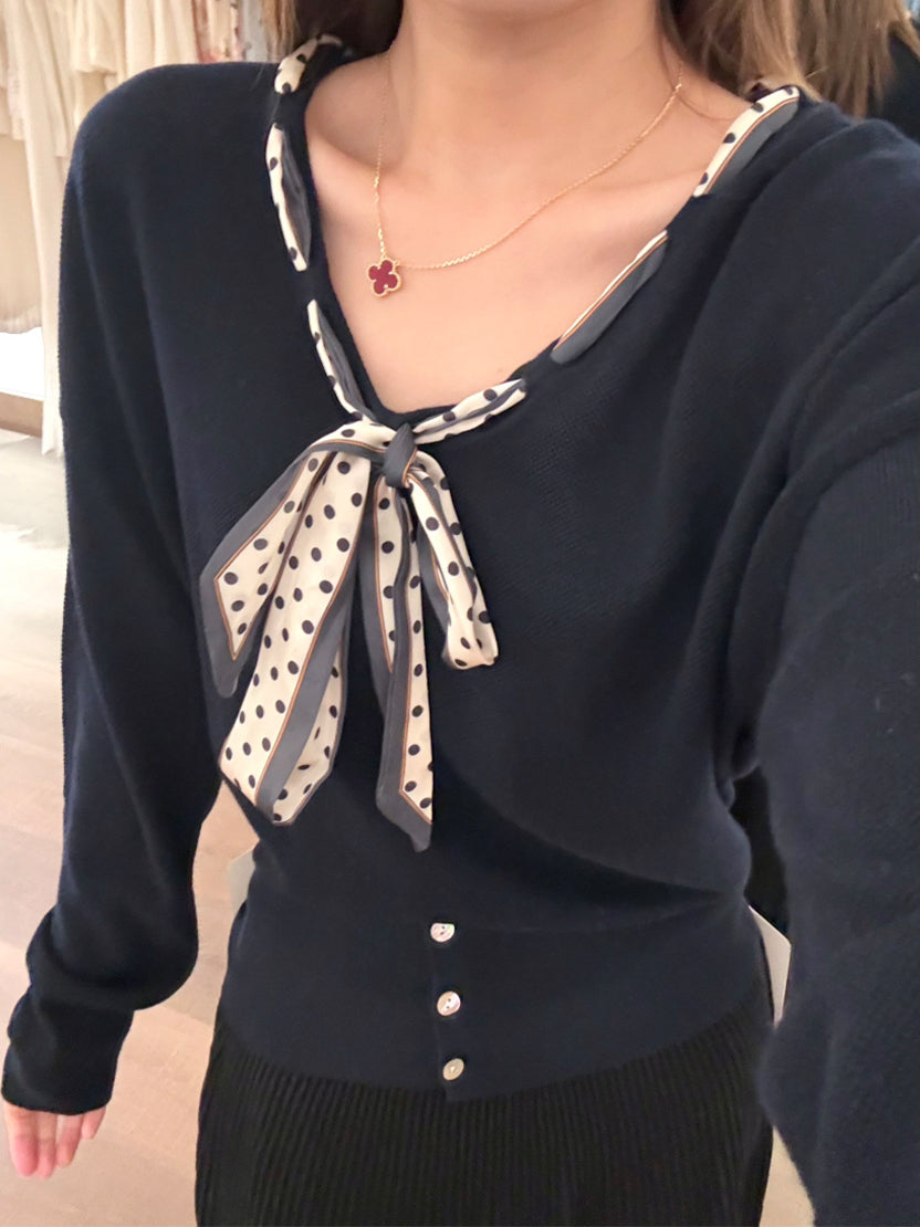 【tops】ニットトップス Q9145
