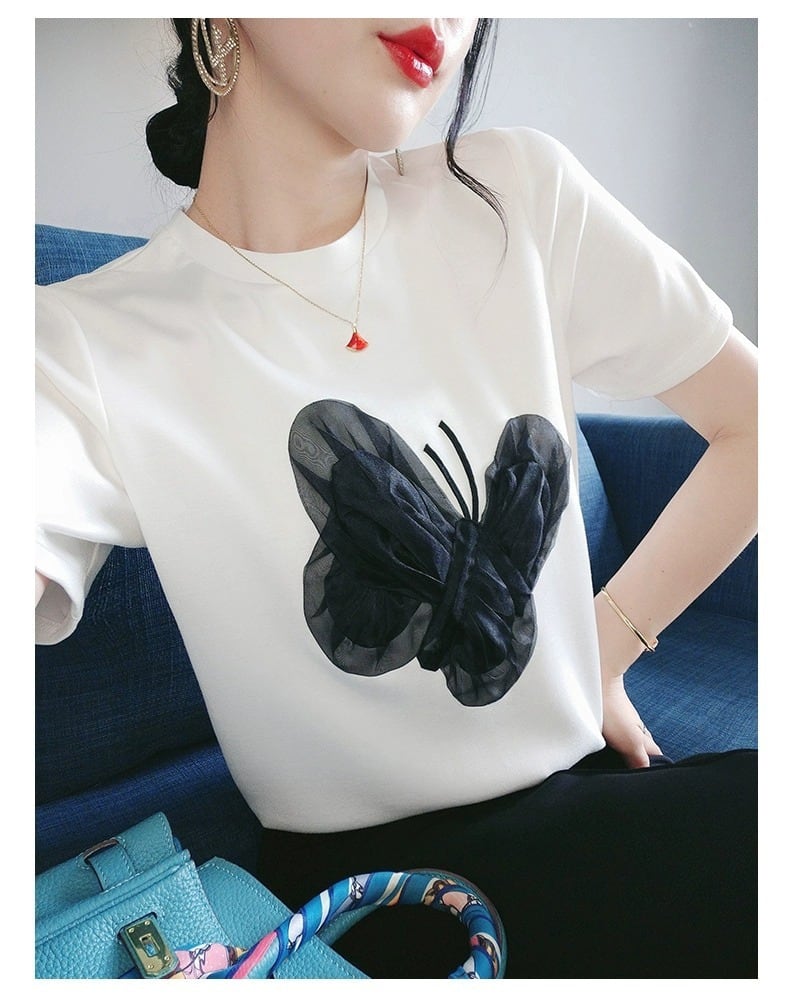 【tops】着回し最強肌触りいい Tシャツ合わせやすい　M16789