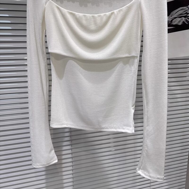 【tops】スクエアネックフラワーレーストップス Q8009