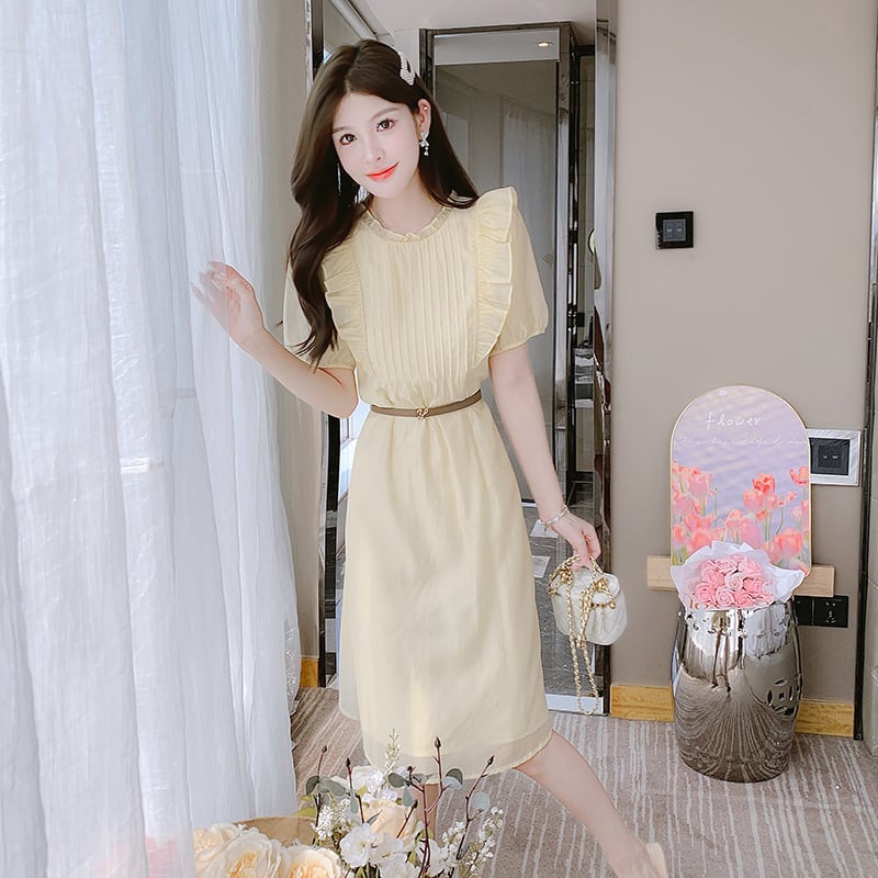 【dress】細身効果抜群♪エレガントデートワンピース　M17294