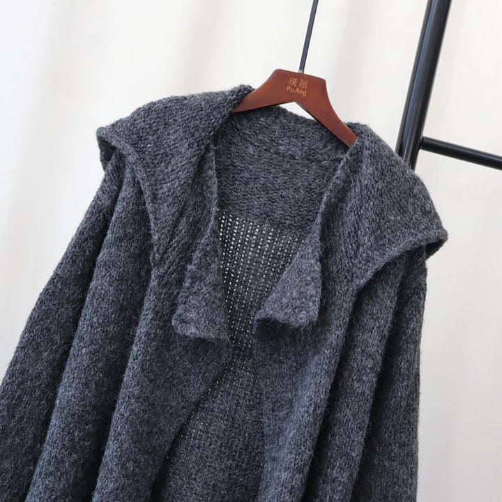 【outer】ロング丈ニットカーデ　M26843