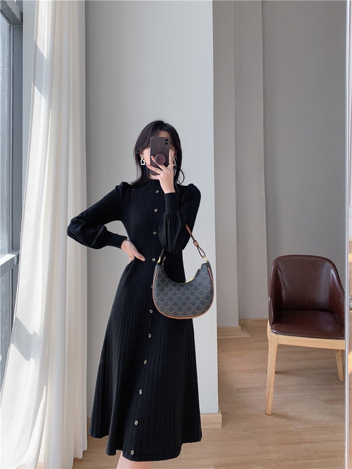 【dress】ニットワンピース　M25449
