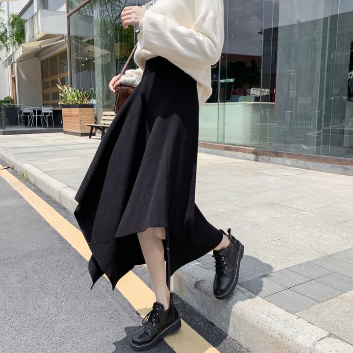 【bottoms】ニットスカート　M25705