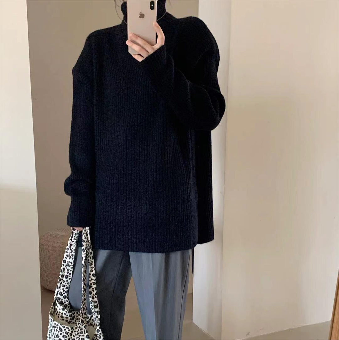 【tops】ハイネックニットセーター　M27237