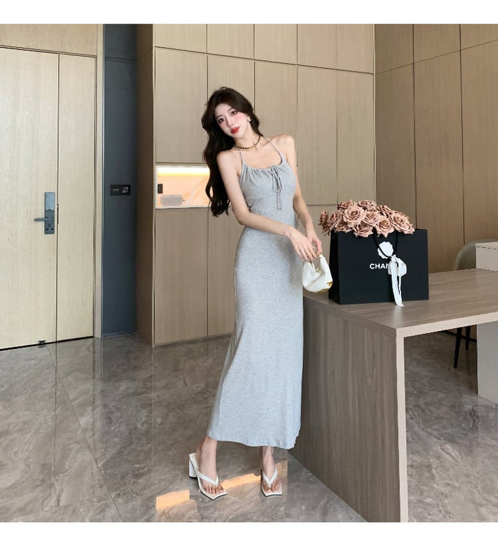 【dress】大人らしい ファッションキャミワンピース　M16936
