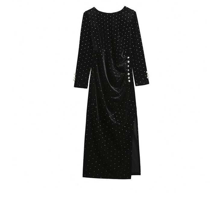 【dress】スリットワンピース　M18723