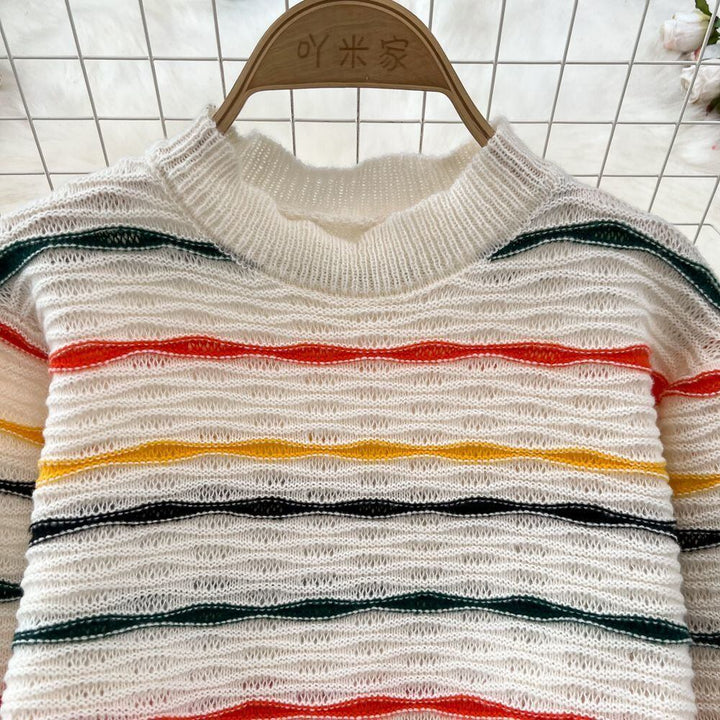 【set】ニットセーター×スカートセット　M18458