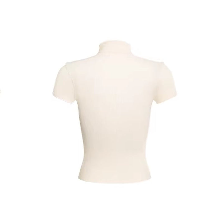 【tops】半袖ニットトップス Q7792