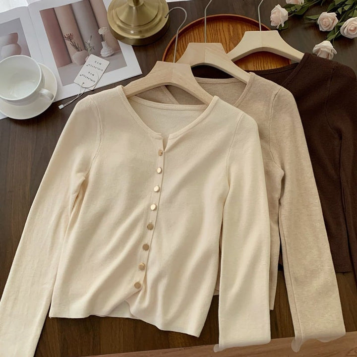 【outer】ニットカーデ　M26481