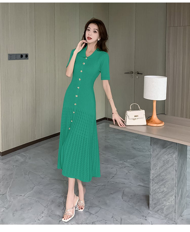 【dress】ニットワンピース　M24550