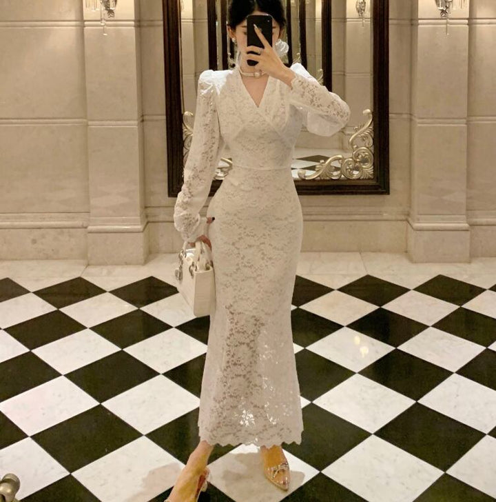【dress】レースワンピース　M18808