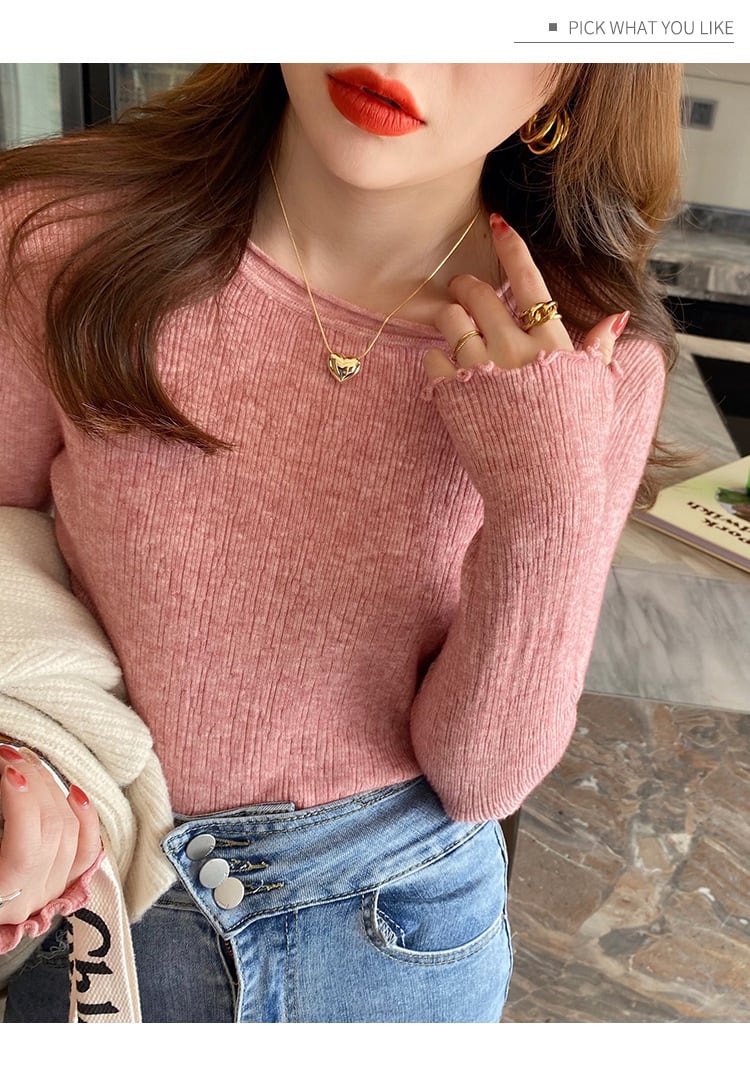 【tops】ニットトップス　M26506