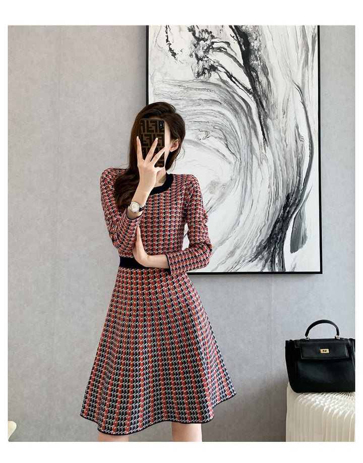 【dress】ニットワンピース　M25501