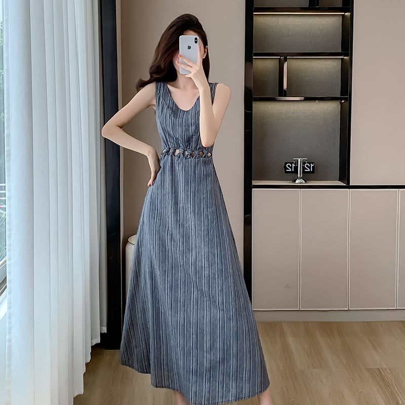 【dress】ノースリーブワンピース　M24582
