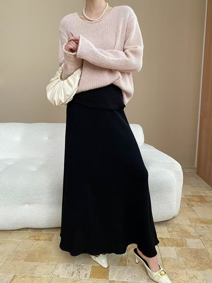 【tops】ニットトップス　K0659