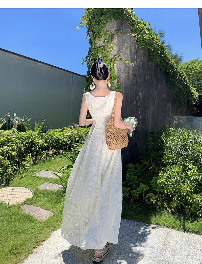 【dress】美人度アップエレガントキャミワンピース着瘦せ　M17458