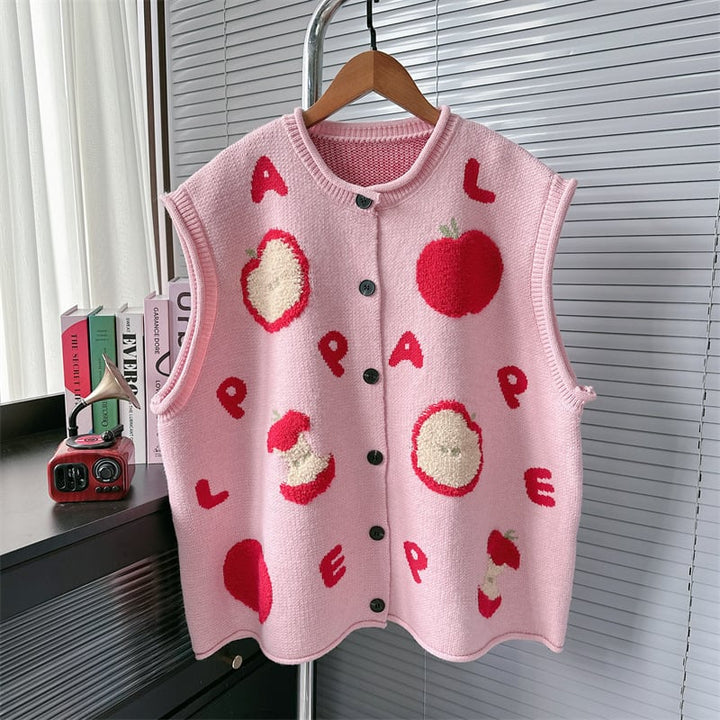【tops】ニットベスト　M26498