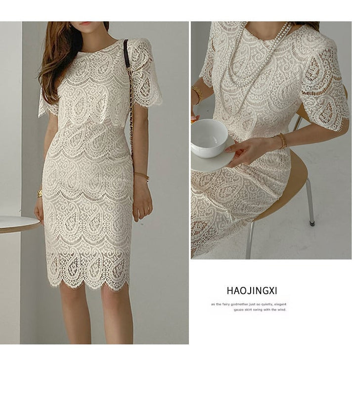 【dress】レースワンピース　M24542