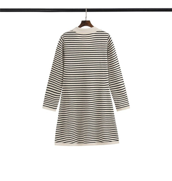 【dress】ボーダー柄ワンピース　M25481